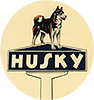 Husky logo - 1947-1950s